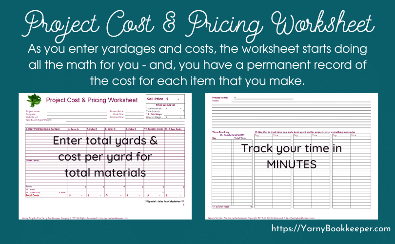 Enter yardage and costs and the worksheet does the match