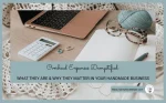Overhead Expenses Demystified for Handmade Business Owners