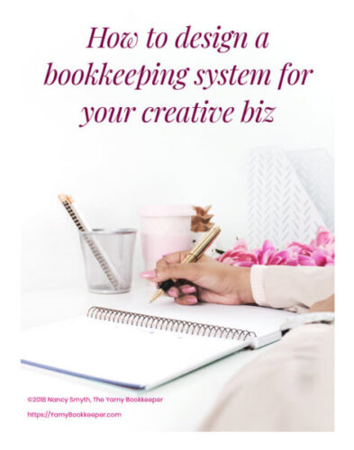 Join the waiting list for this upcoming course - Learn how to design a bookkeeping system for your creative biz
