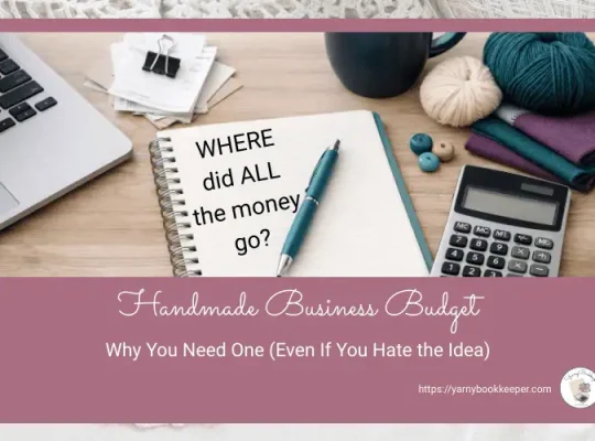 budgeting for handmade businesses without guilt or restriction.