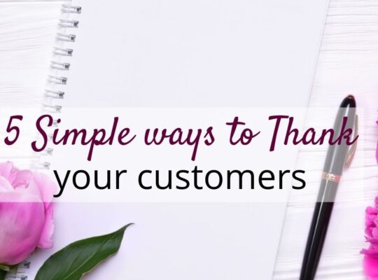 5 simple ways to thank your customers, tech editing clients, or even your pattern testers. Reward them for choosing your business.