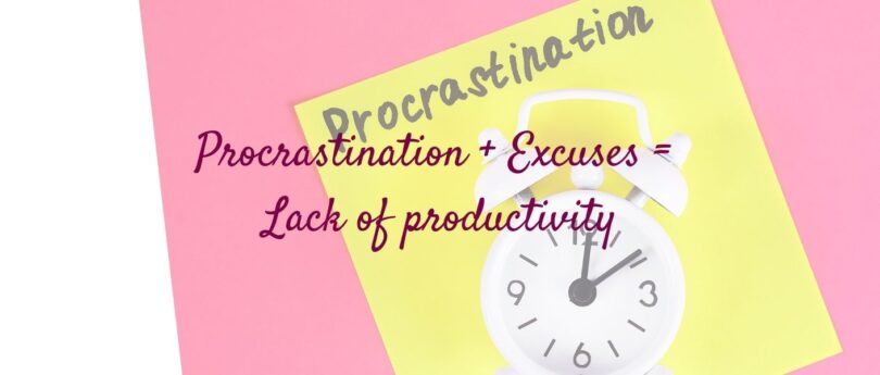 Procrastination is the act of delaying or postponing something and is often a coping mechanism associated with starting or completing an undesirable or difficult task or making a decision.