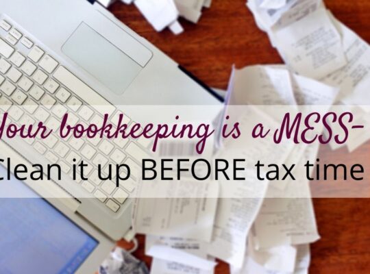 Bookkeeping messes are inevitable…..unless You learn to take that same focus, drive, and organizational skills that you have when it comes to cranking out product and scheduling craft fairs and apply it to your own internal office stuff!