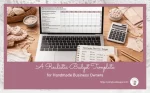 A Realistic Budget Template for Handmade Business Owners
