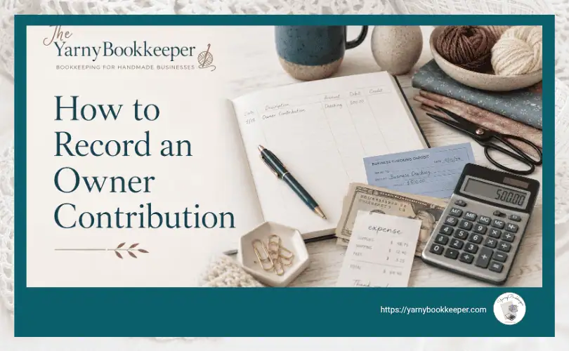 Putting your own money into your handmade business isn’t business income.