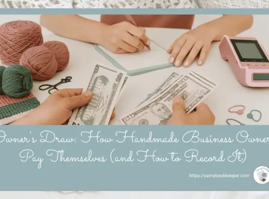 A blog post about what an owner’s draw is and how to record it properly in your bookkeeping.