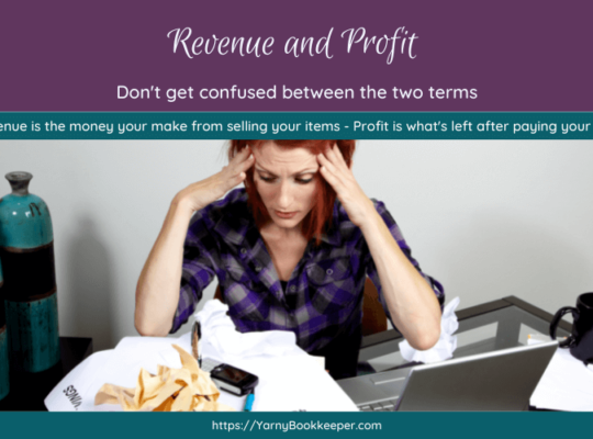The difference between revenue and profit. Don't get confused.