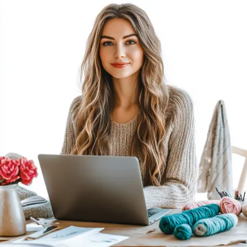 woman feeling confident