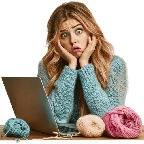 woman confused over bookkeeping lingo