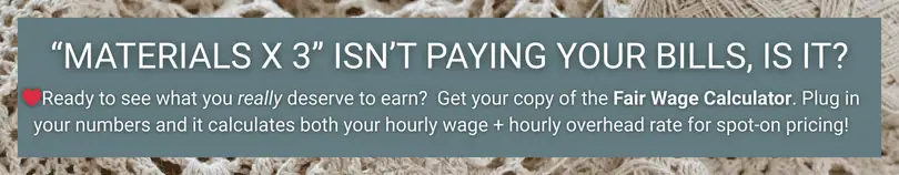 an image of an ad for the Fair Wage Calculator