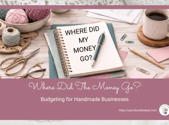 If you run a handmade business and constantly wonder where the money goes, this series explains budgeting in a way that actually fits creative businesses.